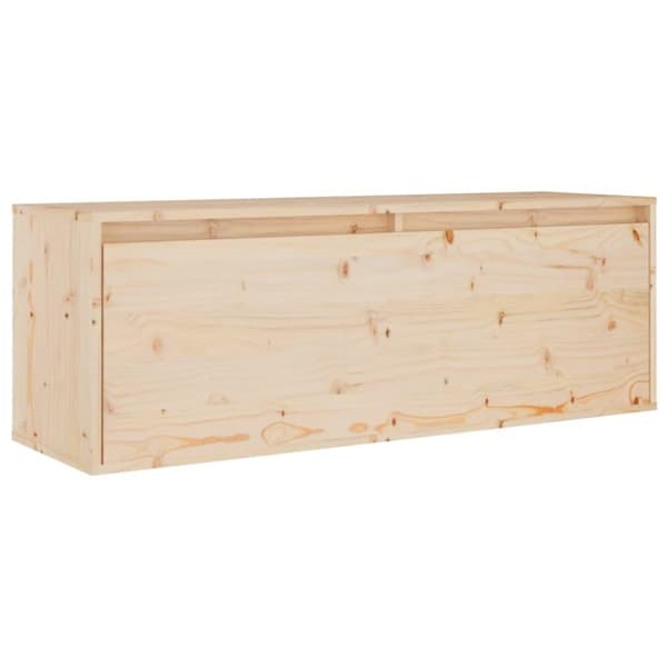 vidaXL TV-benker 2 stk heltre furu