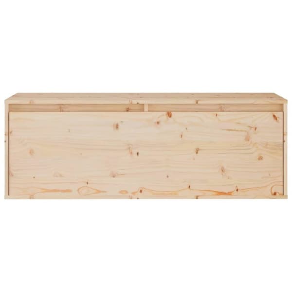 vidaXL TV-benker 2 stk heltre furu