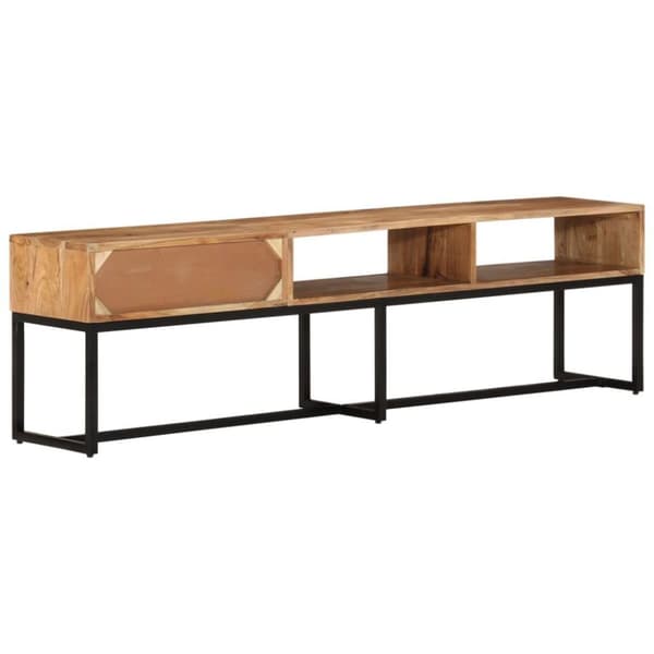 vidaXL tv-bord 160x30x45 cm massivt akacietræ