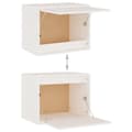 Miniatyrbilde 6 av 11: vidaXL TV-benker 7 stk hvit heltre furu
