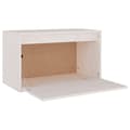 Miniatyrbillede 6 af 11: vidaXL tv-borde 3 stk. massivt fyrretræ hvid