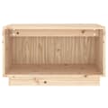 Miniatyrbillede 3 af 10: vidaXL tv-bord 60x35x35 cm massivt fyrretræ