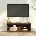 Miniatyrbild 10 av 11: vidaXL Tv-bänk honungsbrun 90x35x35 cm massiv furu