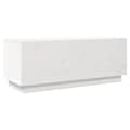 Miniatyrbilde 8 av 11: vidaXL TV-benk hvit 90x35x35 cm heltre furu