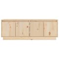 Miniatyrbilde 6 av 11: vidaXL TV-benk 110x34x40 cm heltre furu
