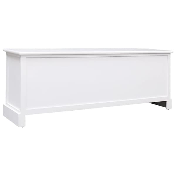 vidaXL Tv-bänk 108x30x40 cm massivt kejsarträ