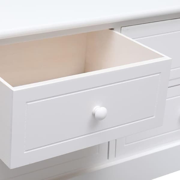 vidaXL Tv-bänk 108x30x40 cm massivt kejsarträ