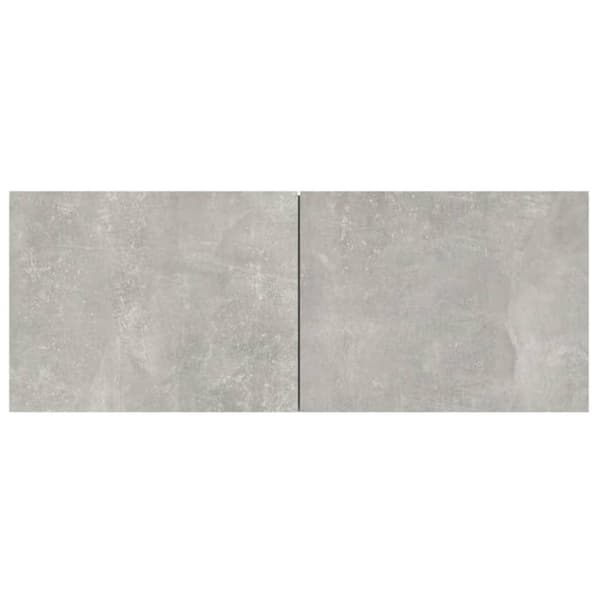 vidaXL TV-skåp 2 st betonggrå 80x30x30 cm konstruerat trä