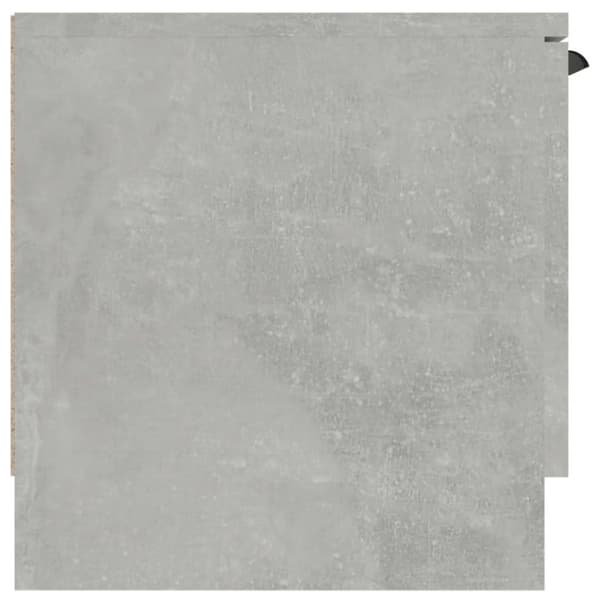 vidaXL TV-benk betonggrå 102x35x36,5 cm konstruert tre