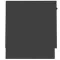 Miniatyrbilde 6 av 8: vidaXL TV-benk svart 140x35x40 cm konstruert tre