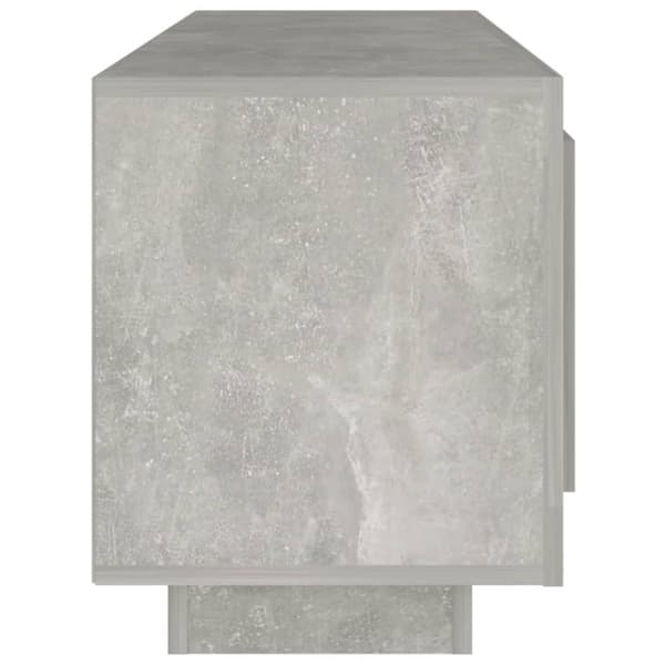 vidaXL TV-benk betonggrå 102x35x45 cm konstruert tre
