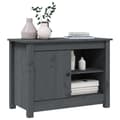 Miniatyrbilde 4 av 11: vidaXL TV-benk grå 70x36,5x52 cm heltre furu