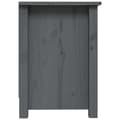 Miniatyrbilde 8 av 11: vidaXL TV-benk grå 70x36,5x52 cm heltre furu