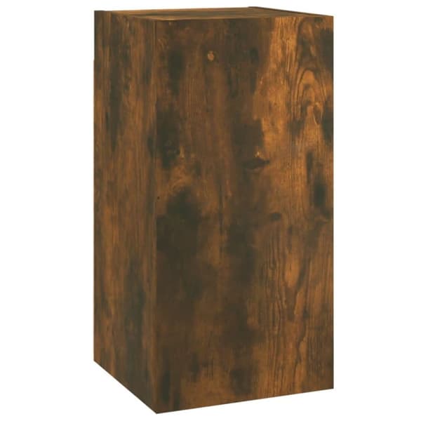 vidaXL TV-benk røkt eik 30,5x30x60 cm konstruert tre