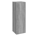 Miniatyrbilde 2 av 10: vidaXL TV-benk grå sonoma 30,5x30x90 cm konstruert tre