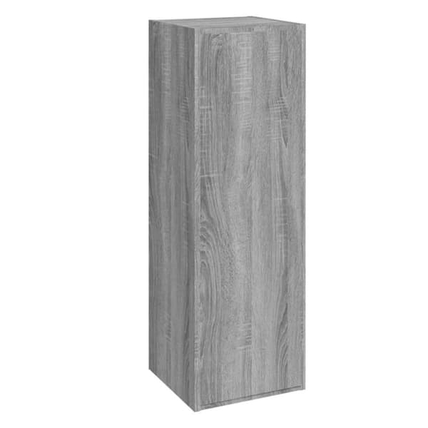 vidaXL TV-benk grå sonoma 30,5x30x90 cm konstruert tre