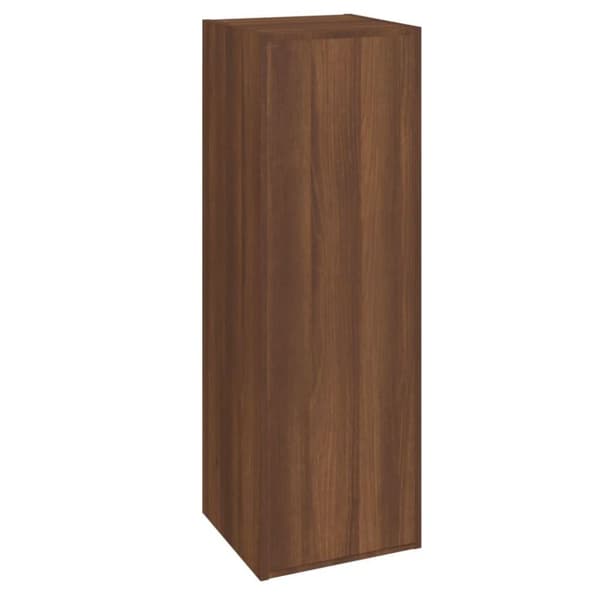 vidaXL TV-benker 2 stk brun eik 30,5x30x90 cm konstruert tre