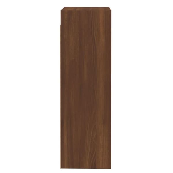 vidaXL TV-benker 2 stk brun eik 30,5x30x90 cm konstruert tre