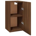 Miniatyrbilde 6 av 11: vidaXL TV-benker 2 stk brun eik 30,5x30x60 cm konstruert tre