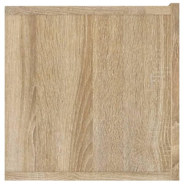 vidaXL tv-skabe 2 stk. 80x30x30 cm konstrueret træ sonoma-eg