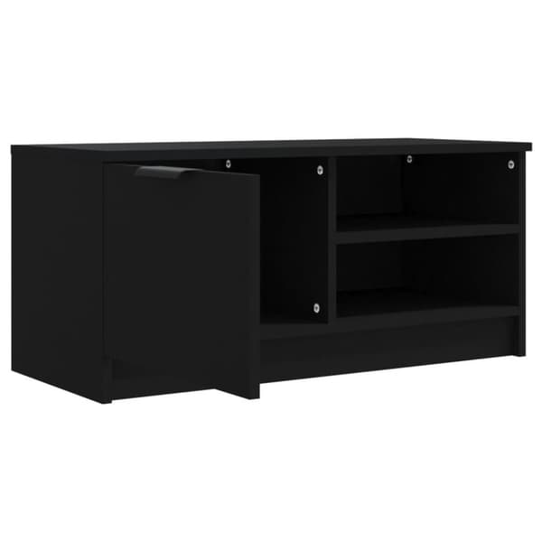vidaXL tv-borde 2 stk. 80x35x36,5 cm konstrueret træ sort