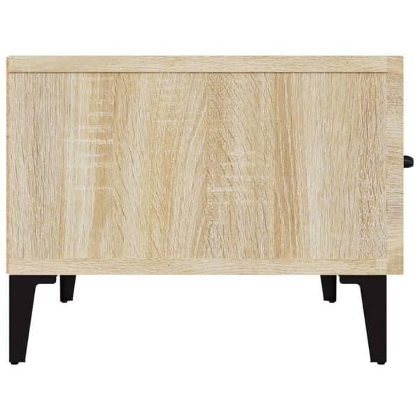 vidaXL tv-bord 150x34,5x30 cm konstrueret træ sonoma-eg