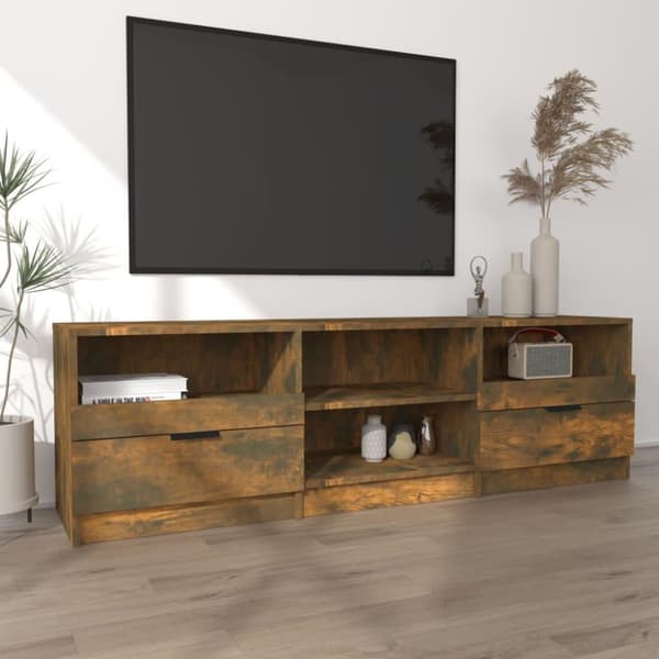 vidaXL TV-taso savutammi 150x33,5x45 cm tekninen puu