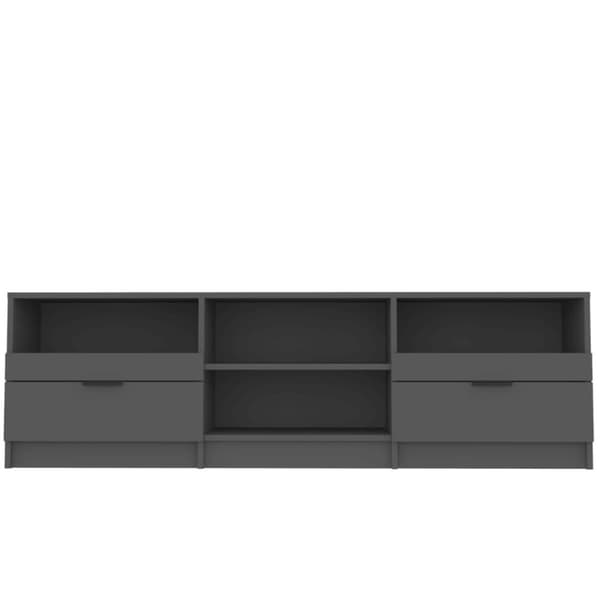 vidaXL Tv-bänk svart 150x33,5x45 cm konstruerat trä