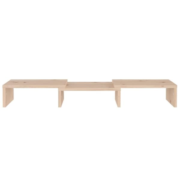 vidaXL Skärmställ 60x24x10,5 cm massiv furu