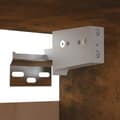 Miniatyrbilde 7 av 11: vidaXL Vegghengte TV-benker 8 stk røkt eik 30,5x30x30 cm