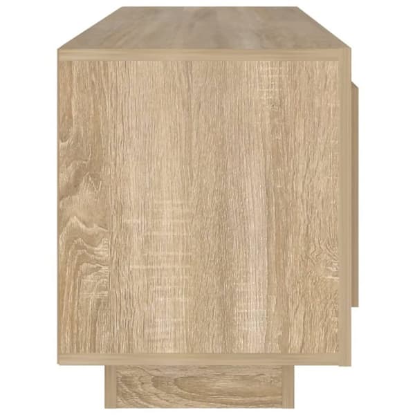 vidaXL TV-taso Sonoma-tammi 102x35x45 cm tekninen puu