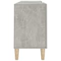 Miniatyrbilde 7 av 9: vidaXL TV-benk betonggrå 150x30x50 cm konstruert tre