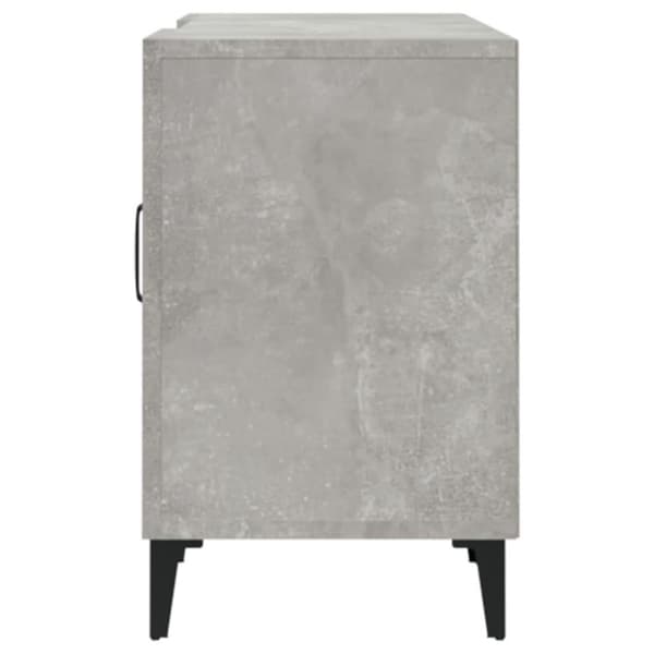 vidaXL TV-benk betonggrå 150x30x50 cm konstruert tre