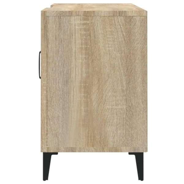 vidaXL TV-taso Sonoma-tammi 150x30x50 cm tekninen puu
