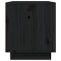 Miniatyrbillede 6 af 9: vidaXL tv-bord 80x35x40,5 cm massivt fyrretræ sort