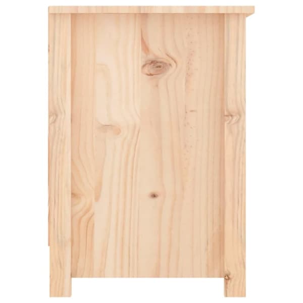 vidaXL tv-bord 103x36,5x52 cm massivt fyrretræ