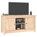 Miniatyrbillede 7 af 11: vidaXL tv-bord 103x36,5x52 cm massivt fyrretræ