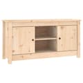 Miniatyrbillede 1 af 11: vidaXL tv-bord 103x36,5x52 cm massivt fyrretræ