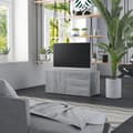 Miniatyrbillede 2 af 11: vidaXL tv-bord 80x34x36 cm konstrueret træ grå sonoma-eg