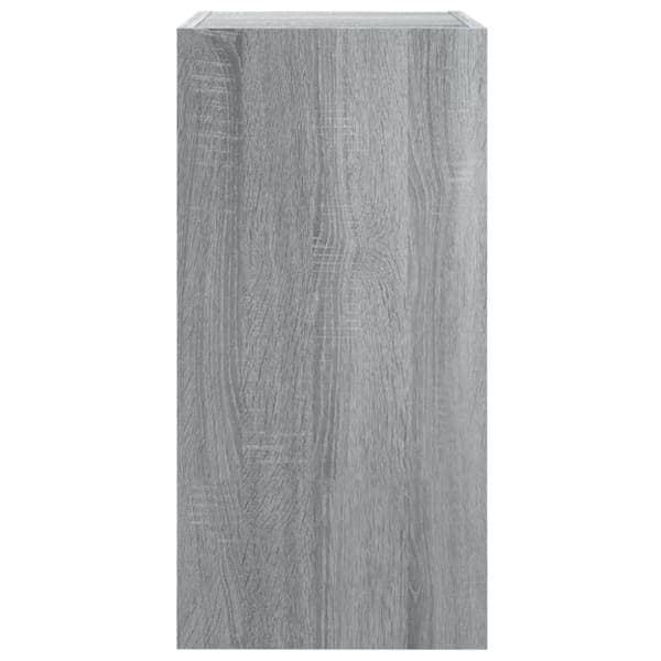 vidaXL TV-tasot 2 kpl harmaa Sonoma 30,5x30x60 cm lastulevy