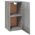 Pikkukuva 6 / 11: vidaXL TV-tasot 2 kpl harmaa Sonoma 30,5x30x60 cm lastulevy