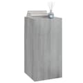 Pikkukuva 10 / 11: vidaXL TV-tasot 2 kpl harmaa Sonoma 30,5x30x60 cm lastulevy