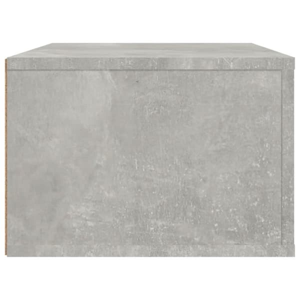 vidaXL TV-väggskåp betonggrå 80x36x25 cm konstruerat trä