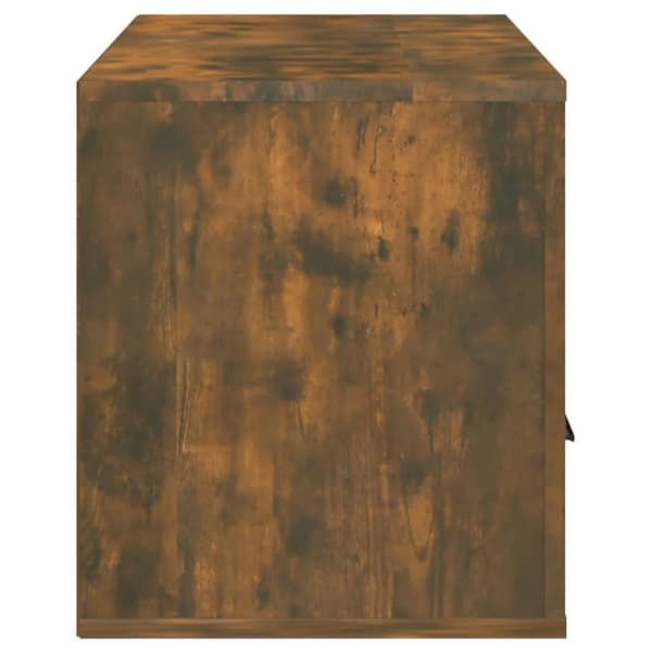 vidaXL tv-bord 100x35x40 cm konstrueret træ røget egetræsfarve