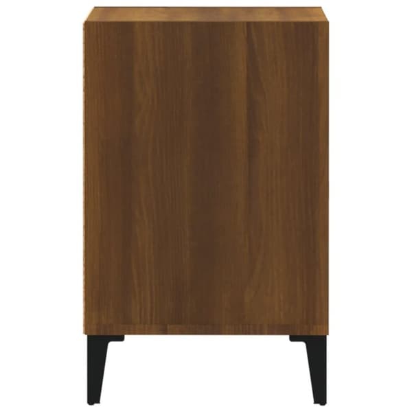 vidaXL TV-benk sonoma eik 100x35x55 cm konstruert tre