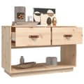 Miniatyrbilde 5 av 11: vidaXL TV-benk 90x40x60 cm heltre furu