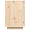 Miniatyrbilde 7 av 11: vidaXL TV-benk 90x40x60 cm heltre furu