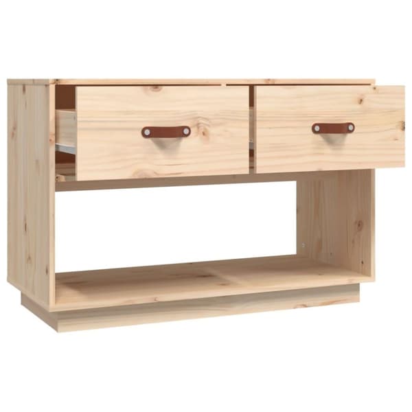 vidaXL TV-benk 90x40x60 cm heltre furu