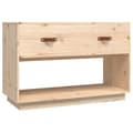 Miniatyrbilde 1 av 11: vidaXL TV-benk 90x40x60 cm heltre furu