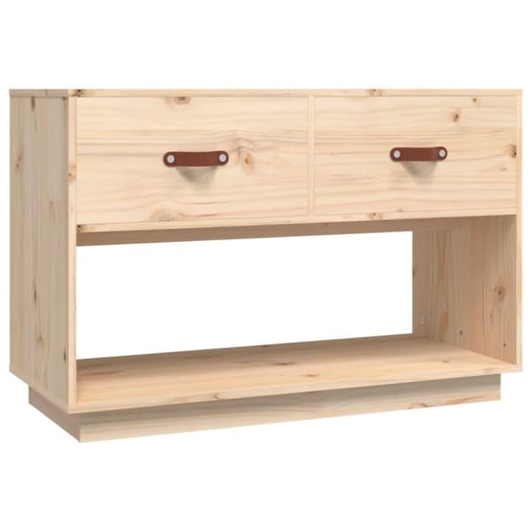 vidaXL TV-benk 90x40x60 cm heltre furu